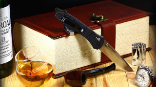 Knife glasses wine bottle watch - a.d.m. cooper free wallpaper