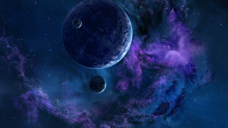 Space planet group star background - a space free wallpaper