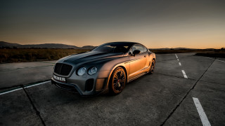 Car sunset field hills 3d - a few hill free wallpaper