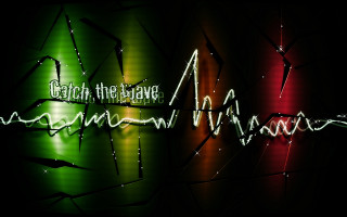 Neon beach wave woman felipe - analytical free wallpaper
