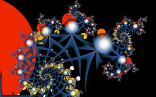 Recursive fractal mandelbrot christmas moon - mandelbrot fractal free wallpaper