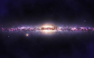 Space galaxy stars bright light 3 - galaxy free wallpaper