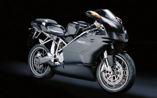 Black motorcycle digital rendering finely - a black motorcycle free wallpaper
