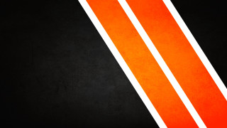 Black orange striped white stripe - the bottom of the image free wallpaper