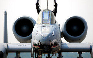 Fighter jet shark face exhaust - a fighter jet free wallpaper