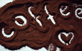 Chocolate powder love 3d render - morning free wallpaper