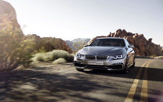 Silver car mountain road military - a silver car free wallpaper