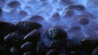 Rocks water bubbles land art - andy goldsworthy free wallpaper