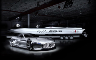 Silver car silver boat garage 2 - panfuturism free wallpaper