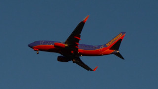 Red blue airplane sky clouds - airplane free wallpaper