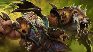 Bearded man wolf demon fantasy - a beard and a beard free wallpaper
