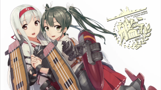 Anime girls white hair musical 2 - musical free wallpaper