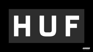 Black white logo huf middle - hurufiyya free wallpaper