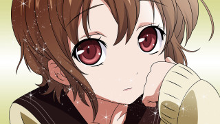 Girl brown hair big eyes - brown hair free wallpaper