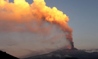 Smoke volcano blue sky dusk - afewerk tekle free wallpaper