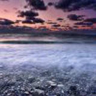 Beach sunset clouds sky view - a sunset in the background free wallpaper