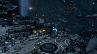 Futuristic city lights planet galaxy - a futuristic city free wallpaper