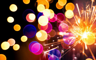 Fireworks blurry lights sparkler bokeh - evariste vital luminai free wallpaper