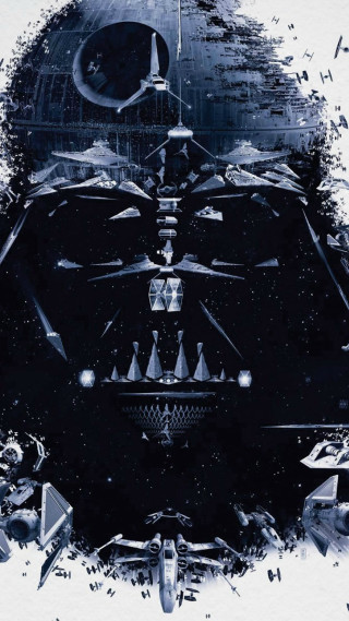Star wars darth vader helmet - drew struzan free wallpaper