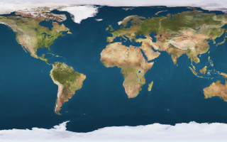 World map blue border arthur - blunt free wallpaper