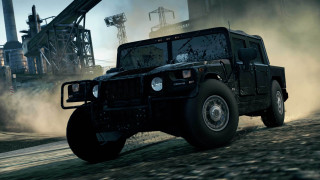 Black jeep dirt road factory - a black jeep free wallpaper