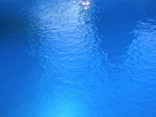 Blue pool boat person surfboard - the water and a person free wallpaper