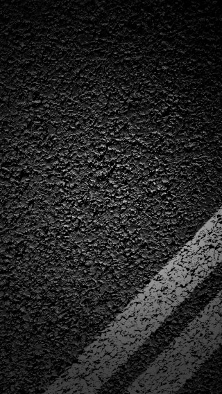 Black white street white line - modern european ink painting free wallpaper