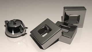 Teapot kettle reflection gradient 3d - ernő rubik free wallpaper