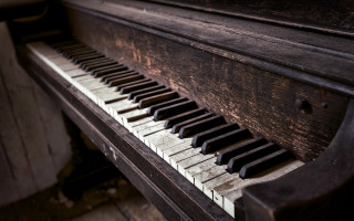 Piano wooden case black keyboard - cornelia parker free wallpaper