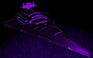 Purple aircraft holography synthwave moon - edward george handel lucas free wallpaper