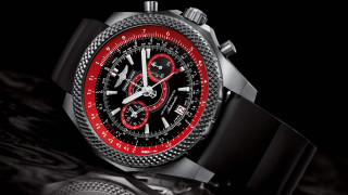 Watch red black face microphone - a black surface free wallpaper