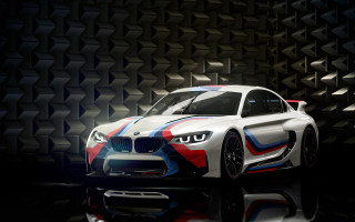 White car red white blue - beeple free wallpaper