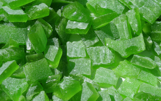 Green sugar cubes water droplets 2 - cui bai free wallpaper