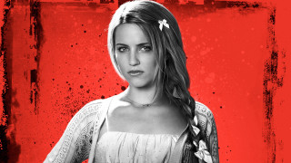White dress red background gothic - a poster free wallpaper for desktop