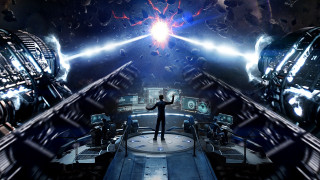 Sci fi man platform light - aleksi briclot free wallpaper