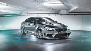 Silver car parking garage blue - a silver car free wallpaper
