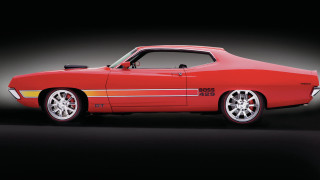 Red car yellow stripe black - clifford ross free wallpaper