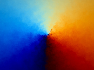 Blue yellow red yellow border - triadic free wallpaper