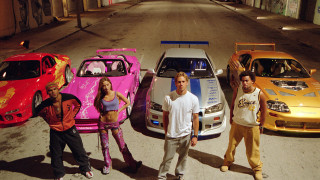 Three people three cars street - excessivism free wallpaper