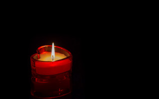 Lit candle glass reflection yefimovich - a candle free wallpaper