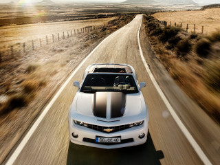 White car road fence mountain - a mountain range in the background free wallpaper
