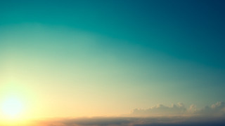 Plane sunset sky clouds horizon - amir zand free wallpaper