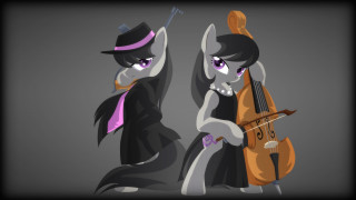 Gothic furry violin duo blackdress - cat free wallpaper