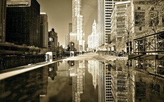 Tokyo cityscape bridge river rubble - tall building and a body of water free wallpaper