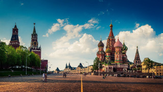 Large building spires cityscape constructivism - constructivism free wallpaper
