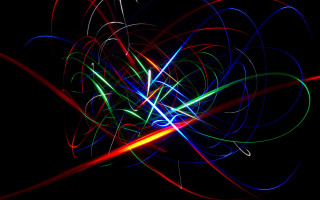 Colorful light painting red blue - epsylon point free wallpaper
