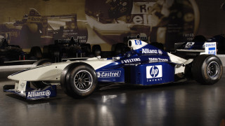 Racecar museum display precisionism rendering - racing free wallpaper