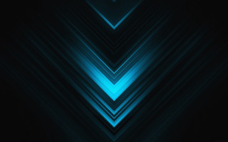 Dark blue black pattern geometric - beeple free wallpaper