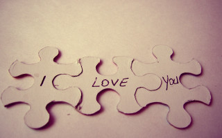 Puzzle love missing smoke gradient - free love wallpaper