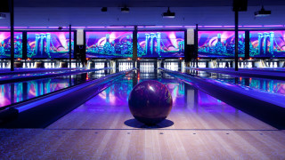 Bowling alley bowling balls pins - beeple free wallpaper